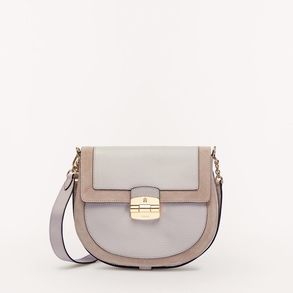 Furla Club 2 Crossbody Beige Women South Africa JK4532798